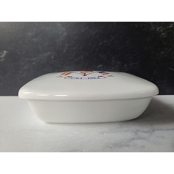 St. Louis Bicentennial 1764-1964 Lidded Jewelry Box Made In Spain - Picture 2 of 10